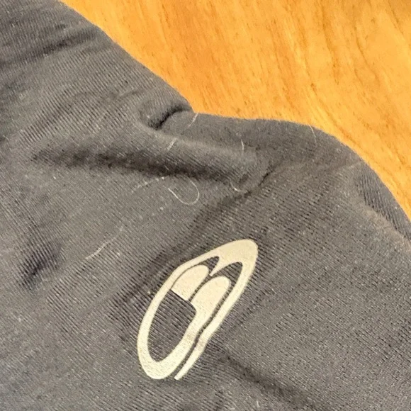 Men's Icebreaker charcoal and Turqoise Hoodie Sweater - Picture 7 of 9